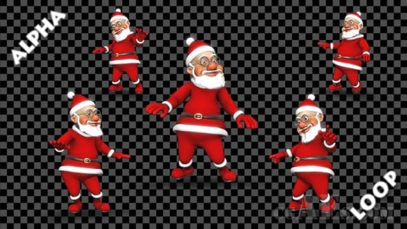 跳舞3D圣诞老人-VIDEOHIVE – DANCE 3D SANTA – 23005610