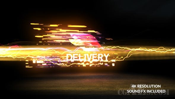 条纹小故障LOGO展示-VIDEOHIVE STREAKS LIGHT GLITCH LOGO REVEAL 28663340