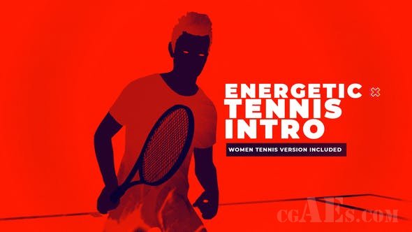 充满活力的网球介绍-VIDEOHIVE – ENERGETIC TENNIS INTRO 24045770