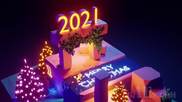 2021年圣诞快乐-VIDEOHIVE – MERRY CHRISTMAS 2021 29710939