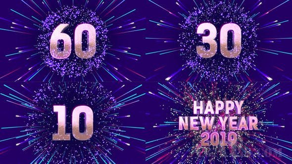 2021新年倒计时-VIDEOHIVE NEW YEAR COUNTDOWN 20986148