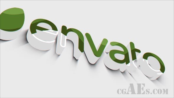 3D简介特效LOGO包装-VIDEOHIVE – 3D CLEAN LOGO REVEAL – 29838027