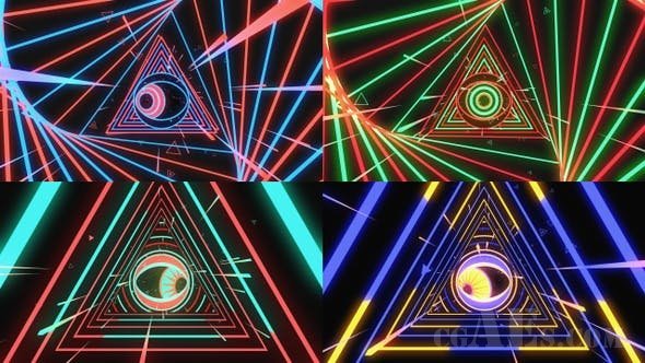 酷炫VJ动画-VIDEOHIVE EYE OF PROVIDENCE 23493251