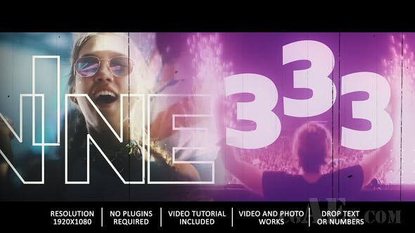 新年聚会倒计时片头包装-VIDEOHIVE – COUNTDOWN PARTY – 29694540