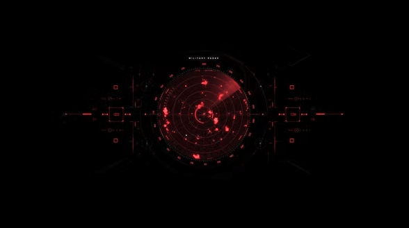 赛博朋克雷达展示AE模版-VIDEOHIVE – CYBERPUNK RADAR 39516606